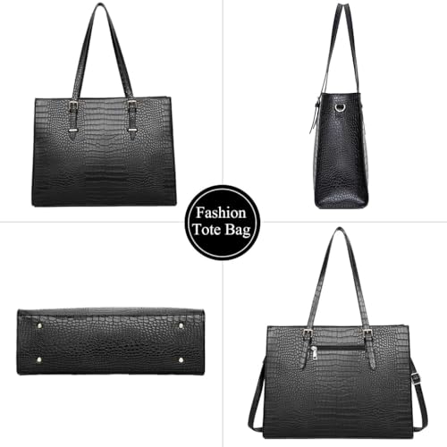 PALAY® Laptop Bag for Women 15.6 inches Laptop Tote Bag Fashion PU Leather Laptop Tote Bag Business Briefcase Shoulder Bag Commuting Handbag Crossbody Bag Detachable Shoulder Strap Design PALAY® Laptop Bag for Women 15.6 inches Laptop Tote Bag Fashion PU Leather Laptop Tote Bag Business Briefcase Shoulder Bag Commuting Handbag Crossbody Bag Detachable Shoulder Strap Design
